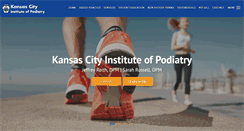 Desktop Screenshot of kcpodiatry.com